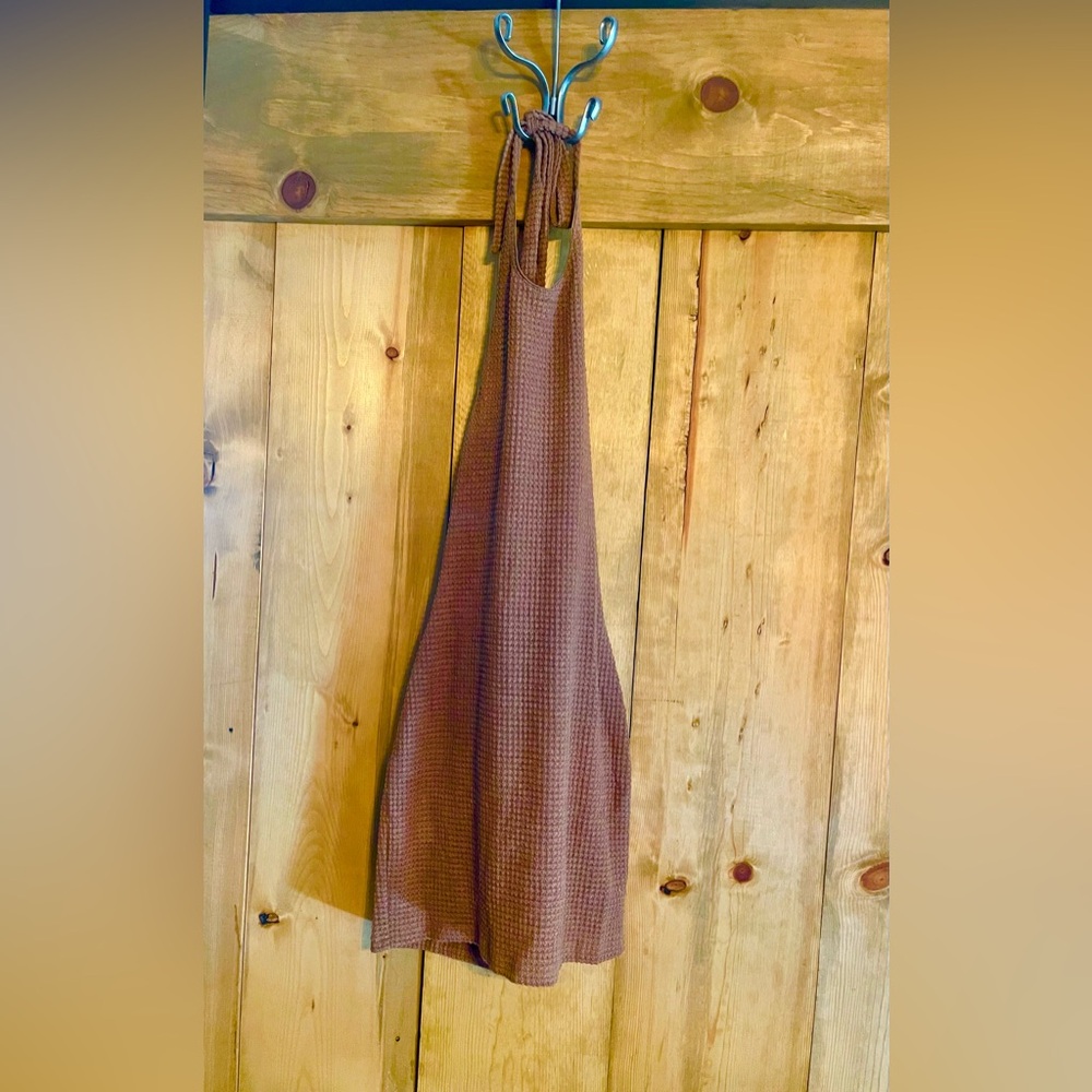 Hello Molly Tan Knit Dress
